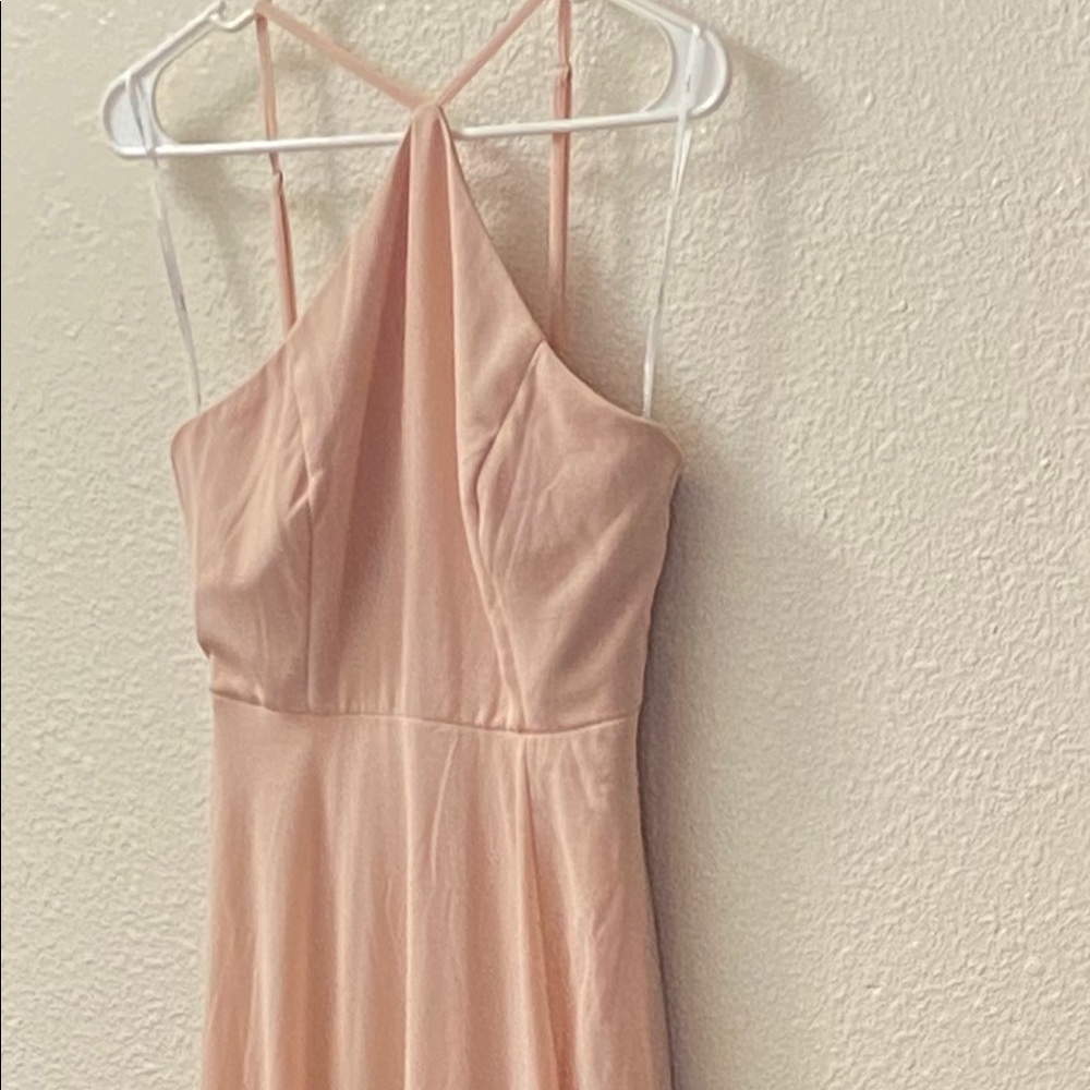Lulus size Small blush pink Maxi Dress
